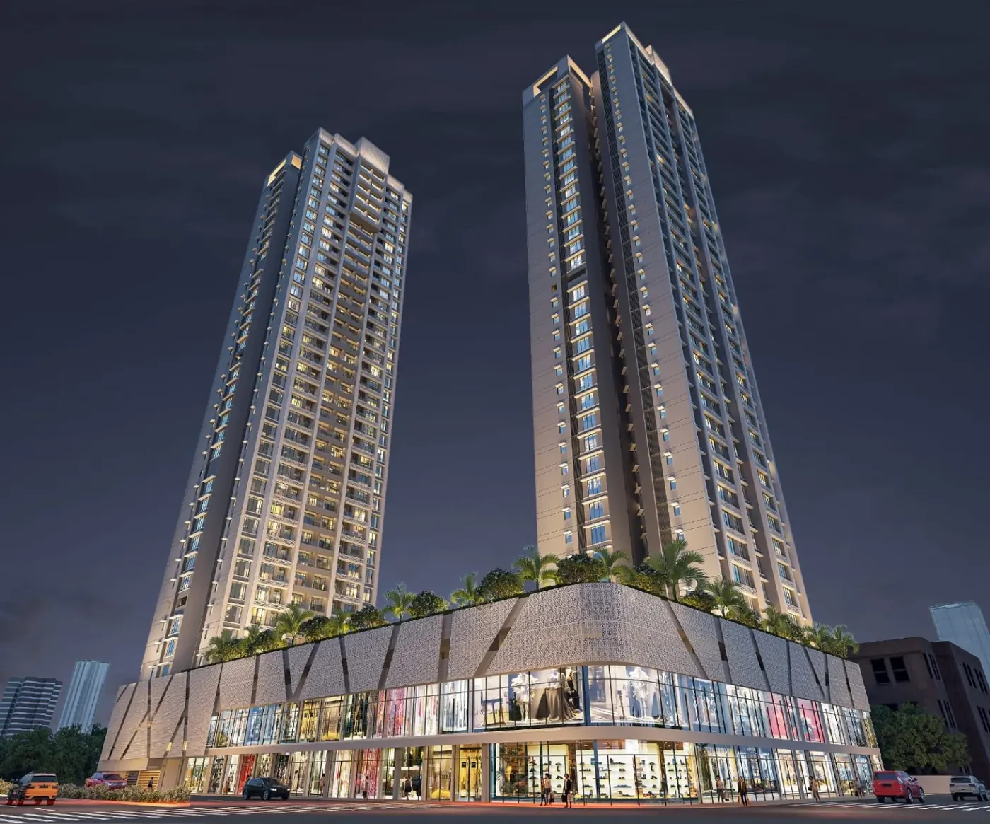 Vivere by Kolte Patil Goregaon West building elevation